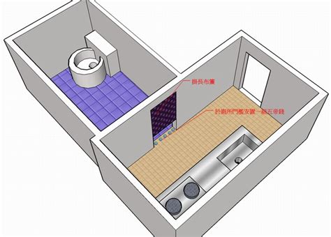 廁所門對廚房門化解 嵐意思